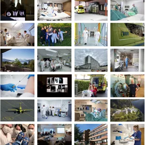 Bildekolasj frå Helse Møre og Romsdal